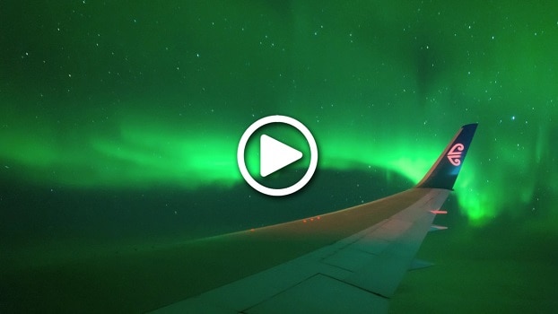 WATCH: This Flight Just Took People To Watch Southern Lights From The Sky! WATCH: This Flight Just Took People To Watch Southern Lights From The Sky!