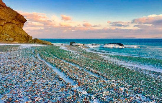 This beautiful beach will make you want to walk on glass This beautiful beach will make you want to walk on glass