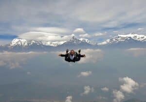 Harry aka Mister Beep Nepal Skydive Himalayas